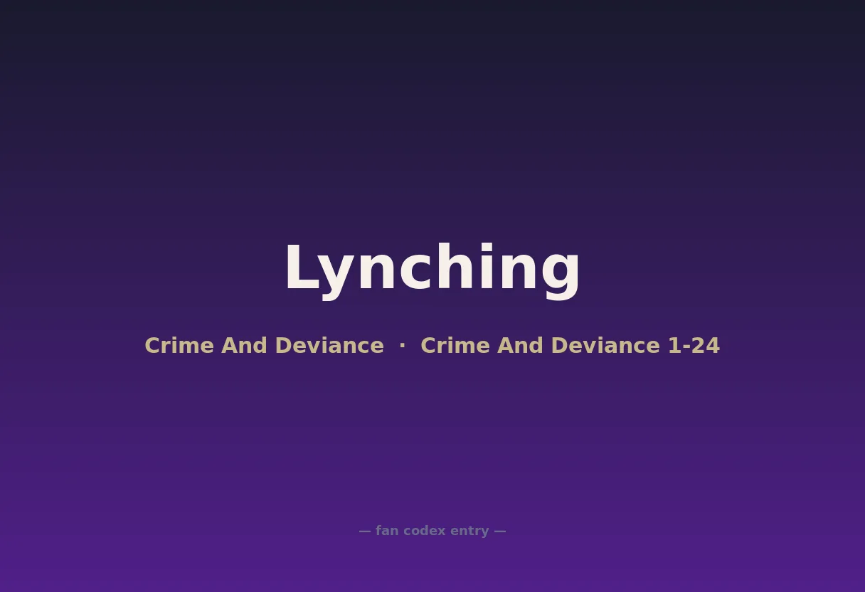 Lynching