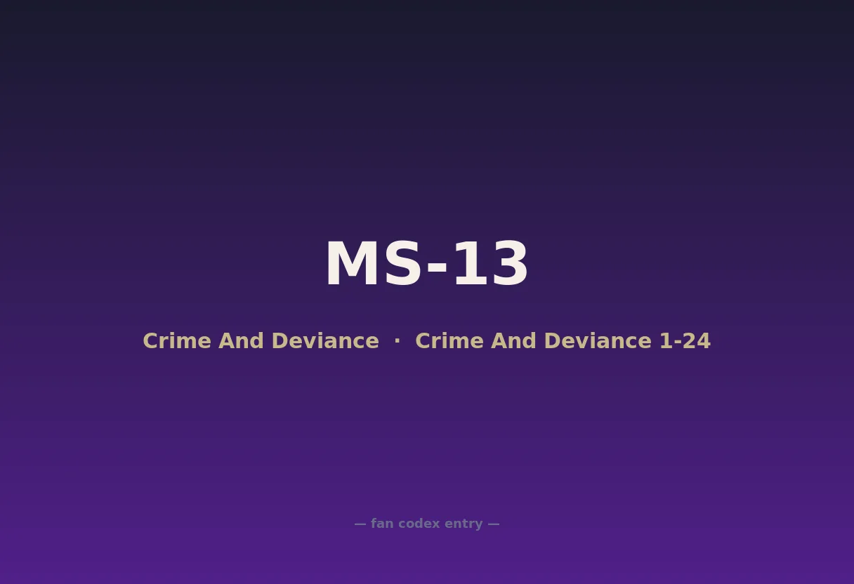 MS-13